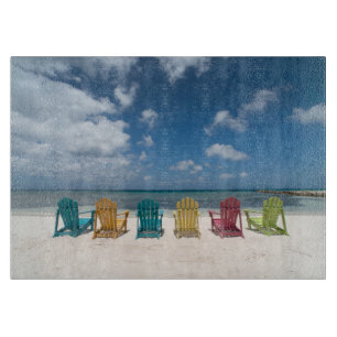 Tropical Beaches Palm Beach, Aruba Cutting Board