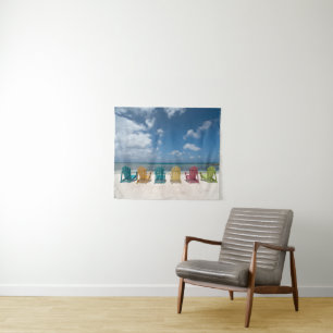 Tropical Beaches   Palm Beach, Aruba Tapestry