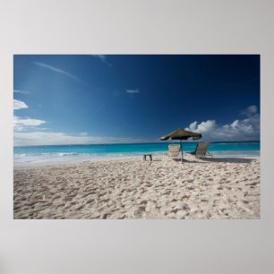 Tropical Beaches   Sandy Beach, Anguilla Poster