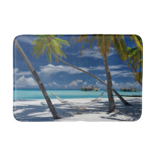 Tropical Beaches   Sandy Beach, Maldives Bath Mat