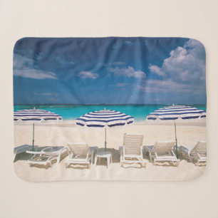 Tropical Beaches Tropical Beach Anguilla Sherpa Blanket