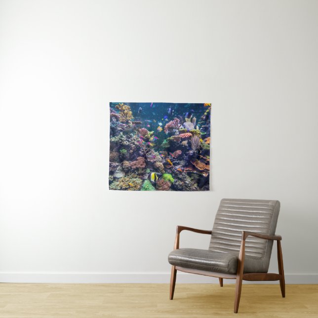Tropical Beaches | Underwater Coral Reef Tapestry (In Situ (Horizontal))