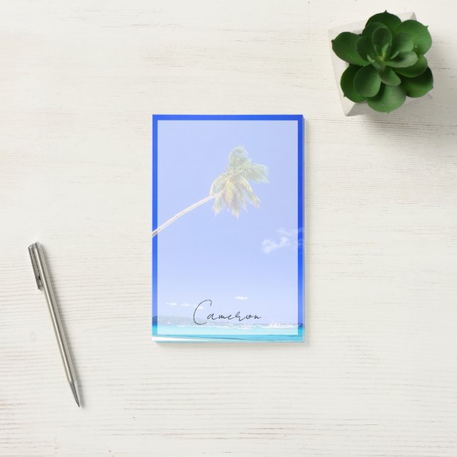 Tropical Beaches | White Beach, Phillipines Post-it Notes (Office)