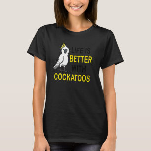Tropical Bird Exotic Paraket Cockatoo Animal T-Shirt