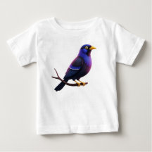 Tropical Bird on a Branch