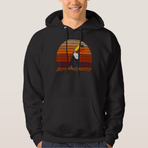 Tropical Bird  Rainforest Animal  Retro Toucan 1 Hoodie