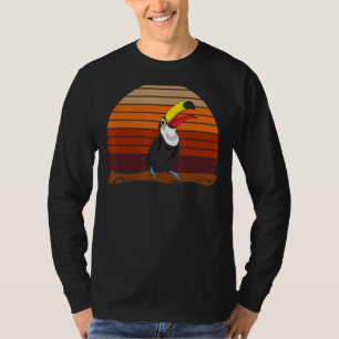 Tropical Bird  Rainforest Animal  Retro Toucan 1 T-Shirt