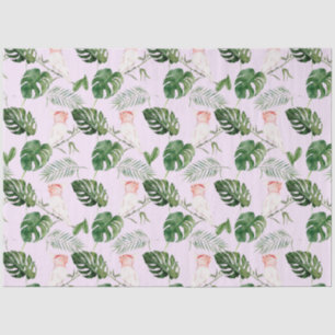 Tropical Bird Series : Major Mitchells Design 5 Tissue Paper