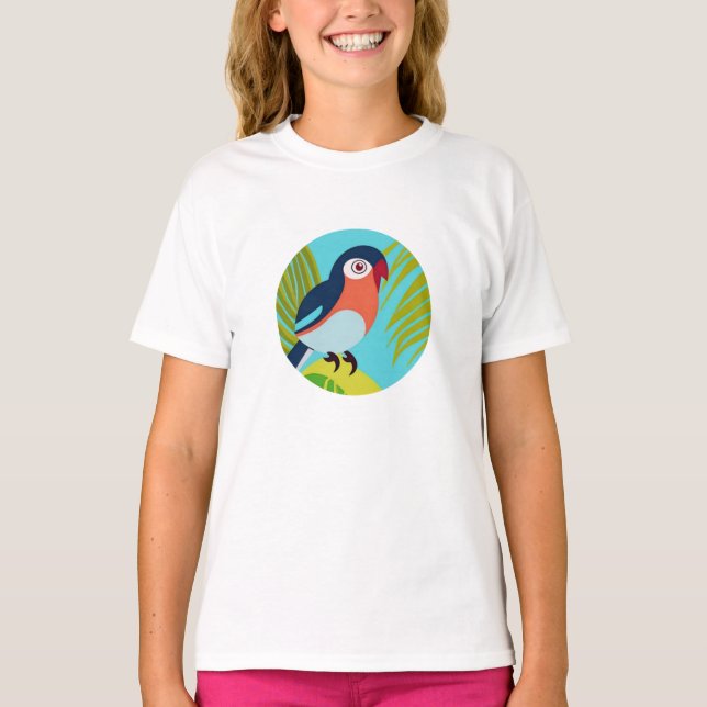 Tropical bird T-Shirt (Front)