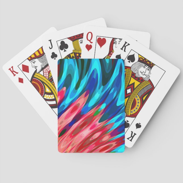 Tropical Bird Wing Classic Playing Cards (Back)