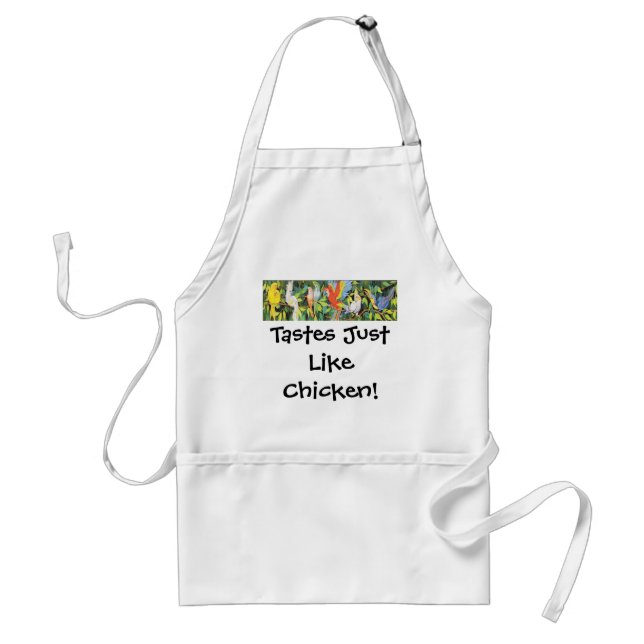 Tropical Birds Designs Standard Apron (Front)