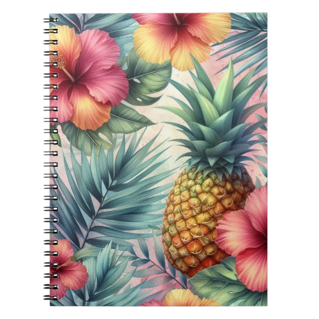 Tropical Bloom Notebook (Front)
