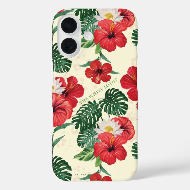 Tropical Blooms of The White Lotus Case-Mate iPhone Case (Back)