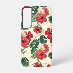 Tropical Blooms of The White Lotus Samsung Galaxy Case