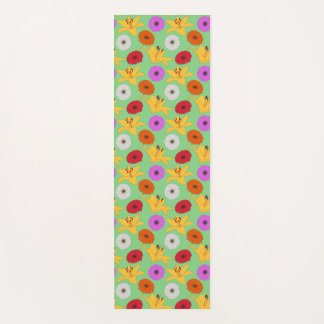 Tropical Blossom Yoga Mat
