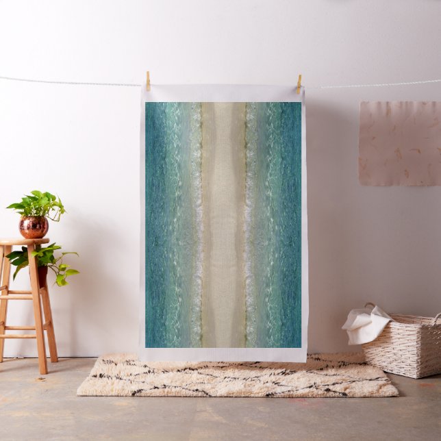 Tropical Blue Ocean Water 2 Fabric (In Situ)