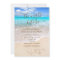 Tropical Blue Ocean Waves Beach Rehearsal Dinner