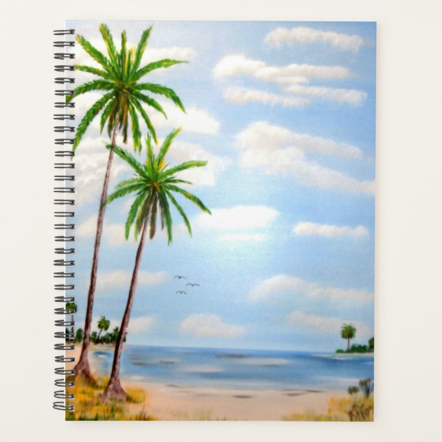 Tropical Blue Sky Planner (Front)