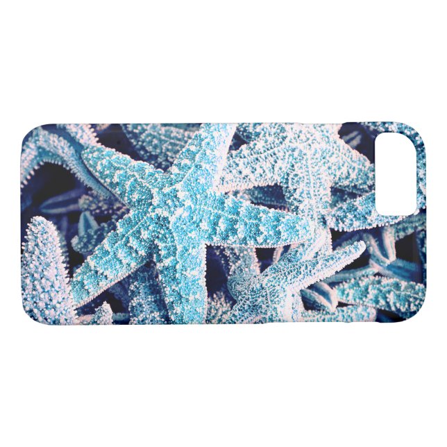 Tropical Blue Starfish Case-Mate iPhone Case (Back (Horizontal))