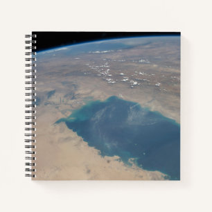 Tropical Blue Waters Of The Persian Gulf. Notebook
