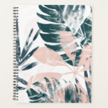 Tropical Blush Planner<br><div class="desc">"Tropical Blush II" by June Erica Vess. Features tropical greenery in constrasting colours.</div>