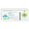 Tropical Boarding Pass Wedding Invitation