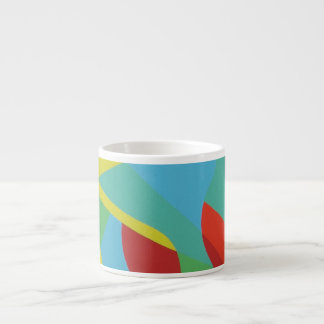 Tropical Bold Shapes Espresso Mug