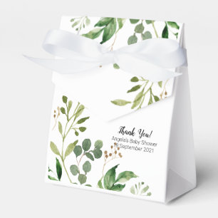 Tropical Botanical Greenery Favour Box