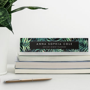 Tropical Botanical Nameplate