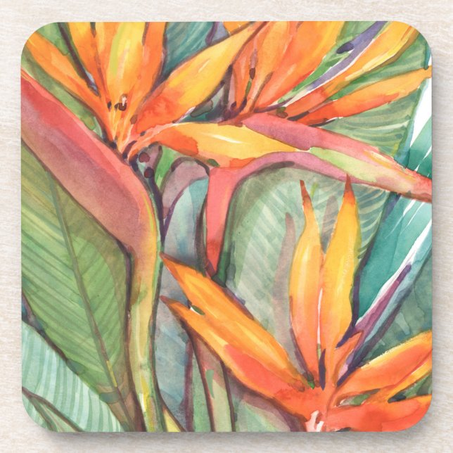 Tropical Botanical Paradise II Coaster (Front)