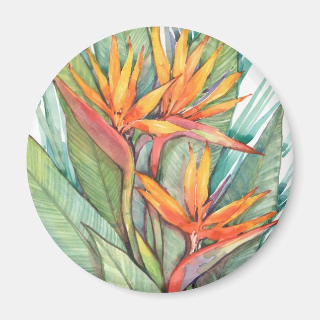 Tropical Botanical Paradise II Magnet (Front)