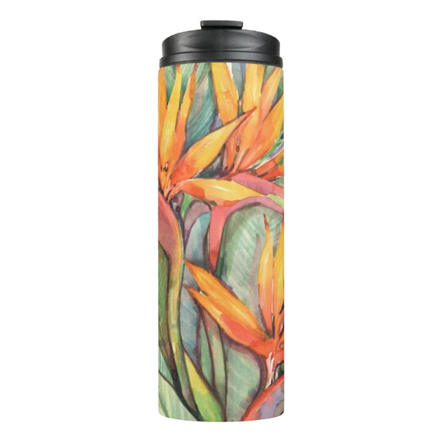 Tropical Botanical Paradise II Thermal Tumbler (Front)