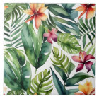 Tropical Botanicals Vibrant Watercolor Foliage