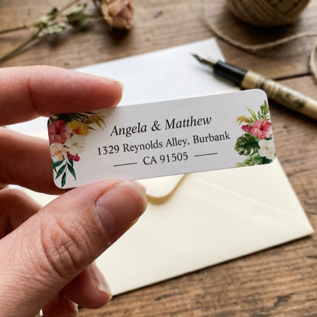 Tropical Botanique Floral Été Thème (Créateur téléchargé)