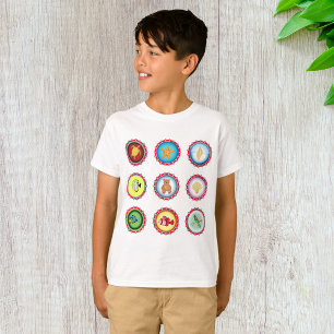 Tropical Bottle Caps Design Ocean and Wildlife  T-Shirt