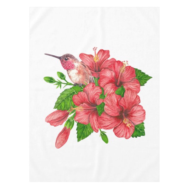 Tropical bouquet tablecloth (Front)