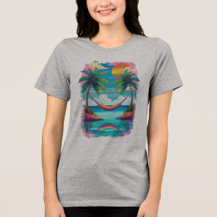 Tropical Breeze Escape Tri-Blend Shirt