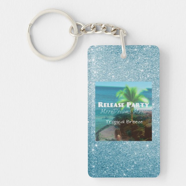 Tropical Breeze Keychain (Front)