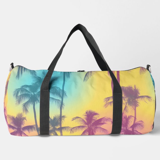 Tropical Breeze Travel Duffle Bag (Front)