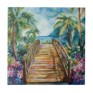 Tropical Bridge Tile