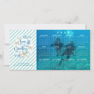 Tropical Business 2026 Calendar SEAS and Greetings Holiday Card