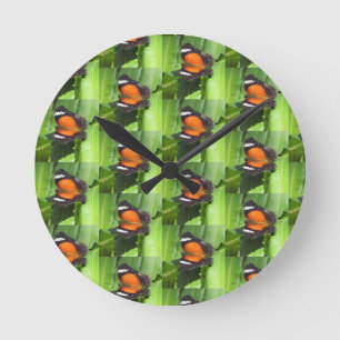 Tropical Butterfly Clock