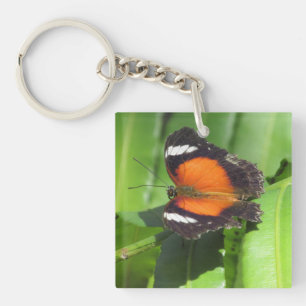 Tropical Butterfly Keychain