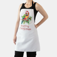Tropical Christmas Bird Retro Merry Christmas