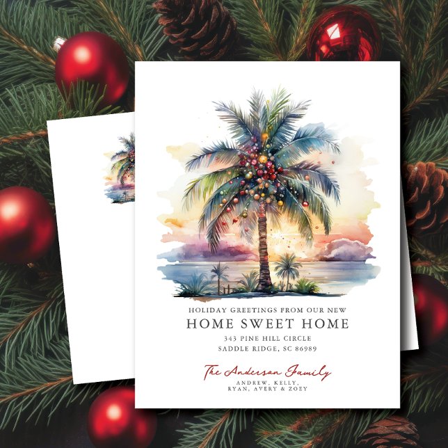 Tropical Christmas Moving Announcement  (Creator Uploaded)