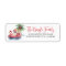 Tropical Christmas Return Address