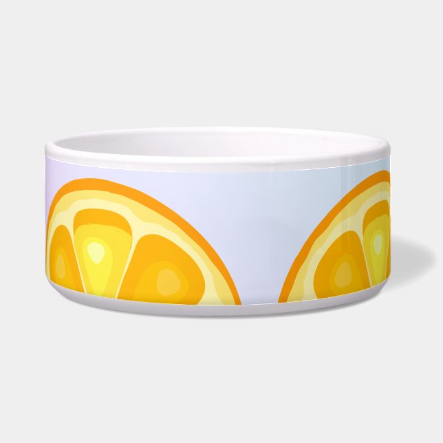 TROPICAL Citrus SUMMER FRUIT Orange lemons Slice (Front)
