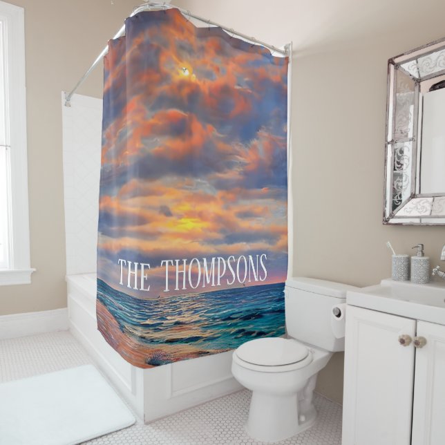 Tropical Clear Ocean Sunset Beach (In Situ)