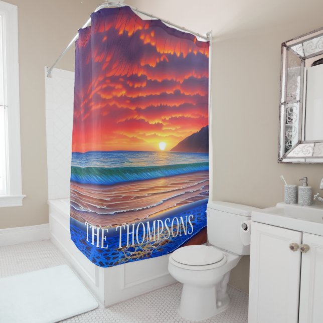 Tropical Clear Ocean Sunset Sky (In Situ)