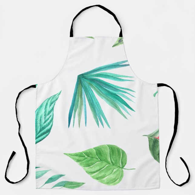 Tropical Clip Art Apron (Front)